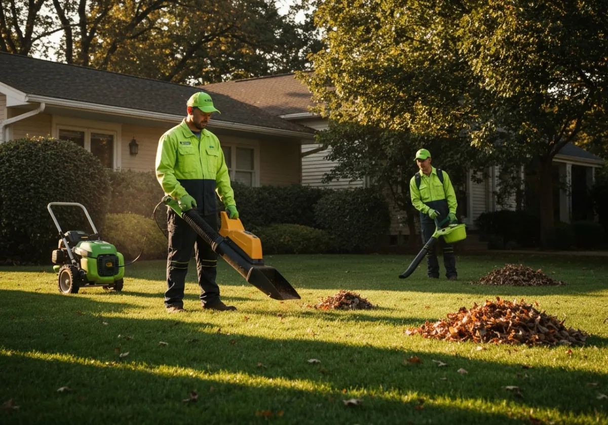 Yard Cleanup & Blowing