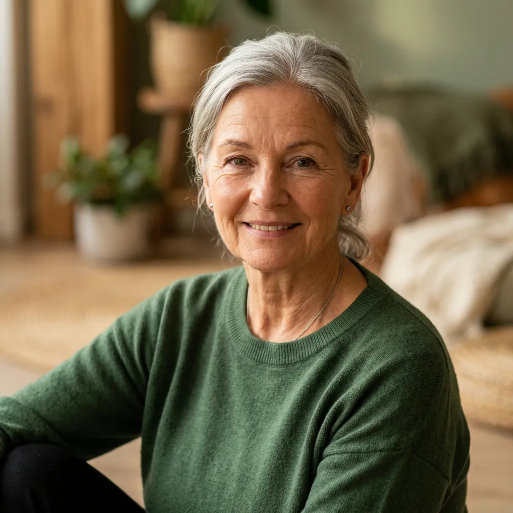 Portret van Anouk Meijer, yogalid bij Yara Yoga