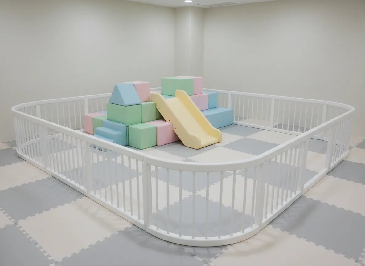 Soft play area for toddlers