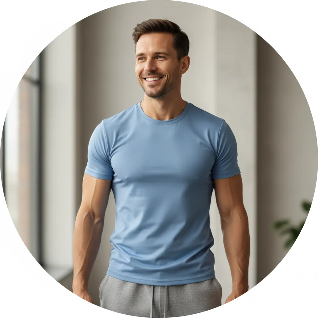 Smiling participant portrait