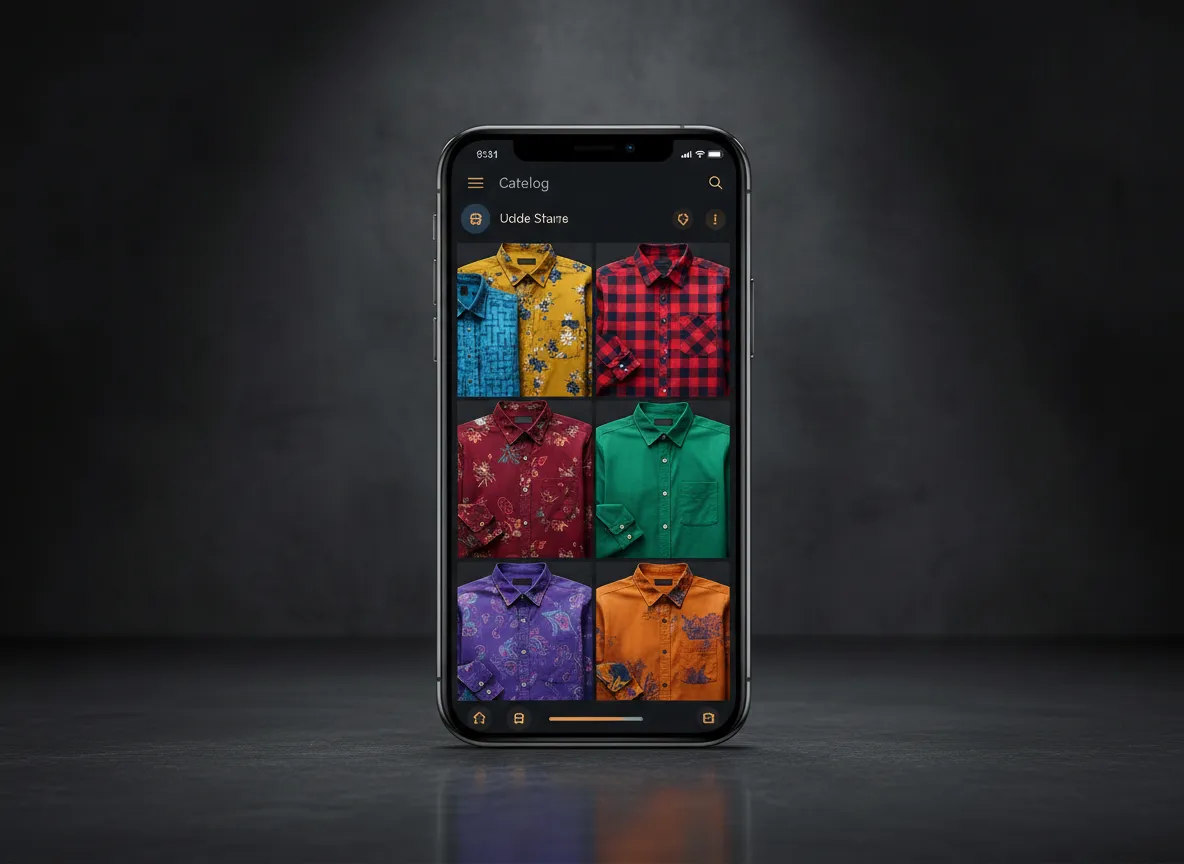 Shirt Catalog Interface