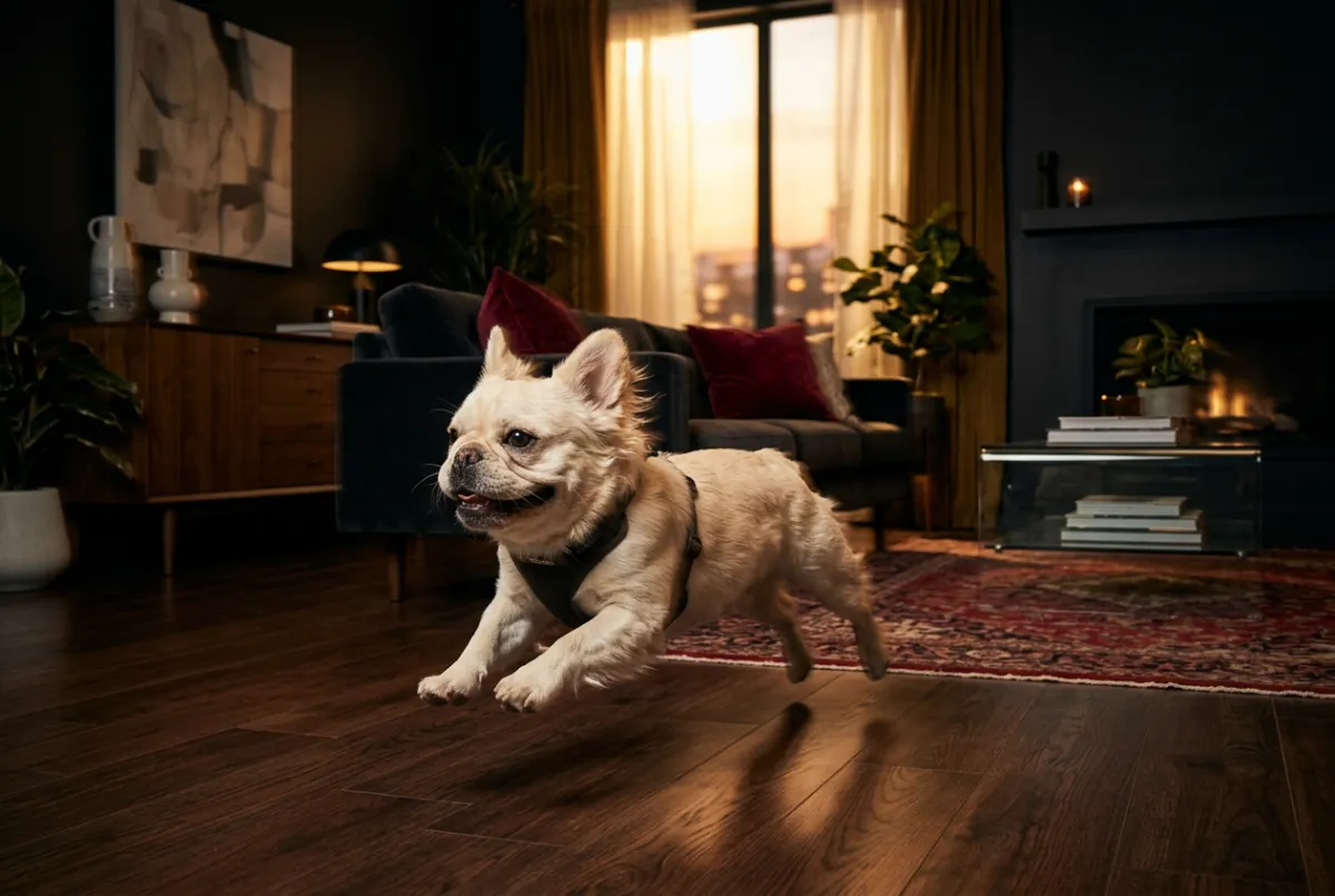 Slightly Unhinged Elvis mid-bark with wild eyes and comedic expression