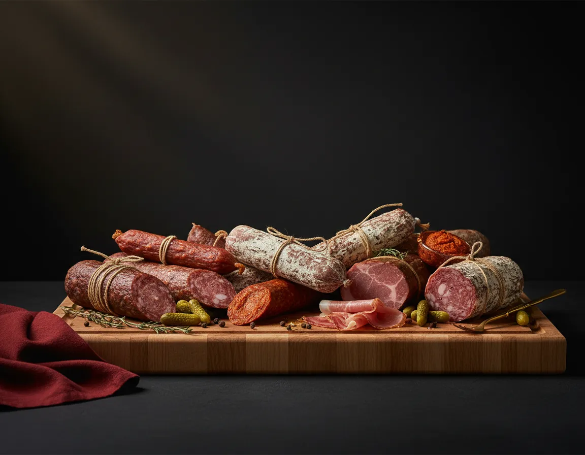 Wurst und Spezialitäten aus eigener Herstellung