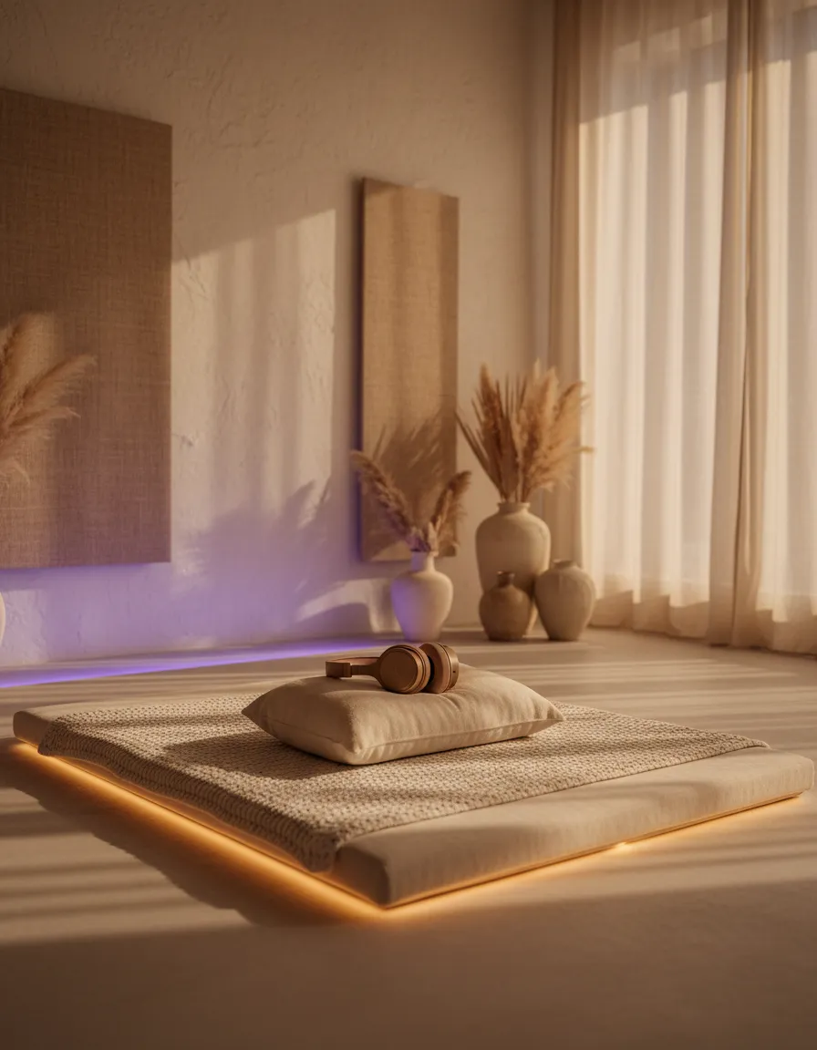 Serene 9D Breathwork setup