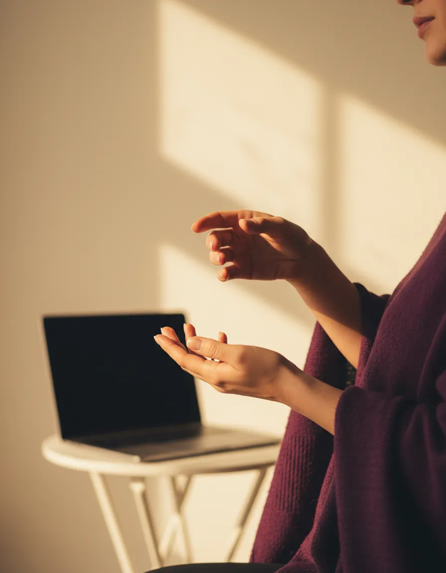 In-person and remote energy healing session options