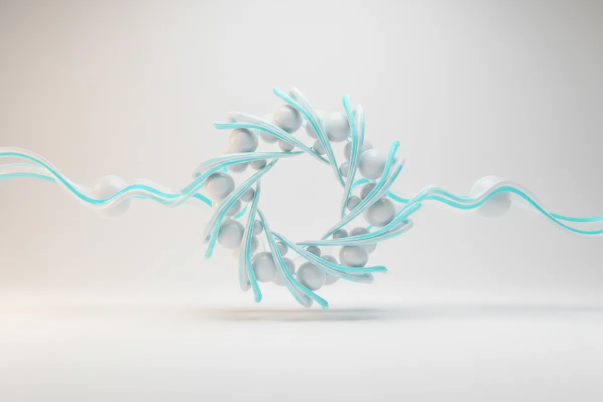 Abstract visualization of automated client communication workflow