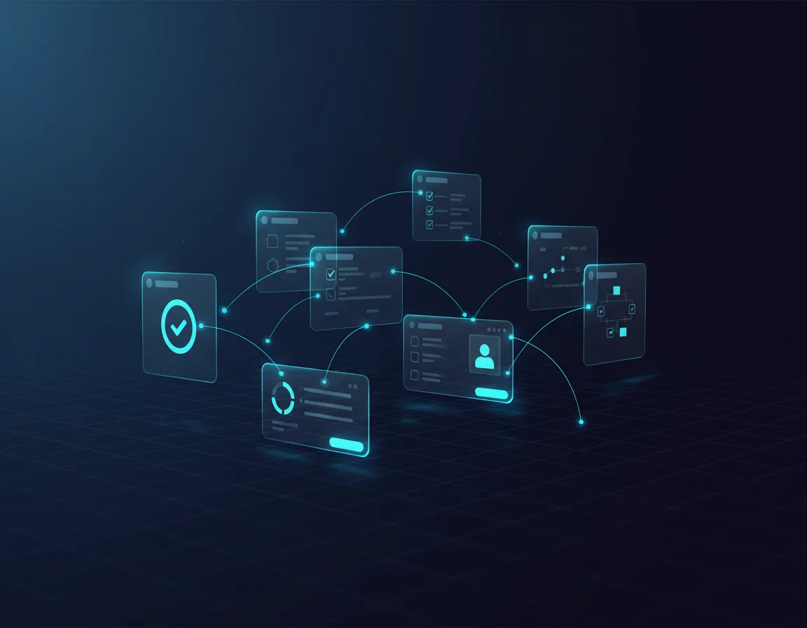 Darstellung eines automatisierten Mitarbeiter-Onboardings