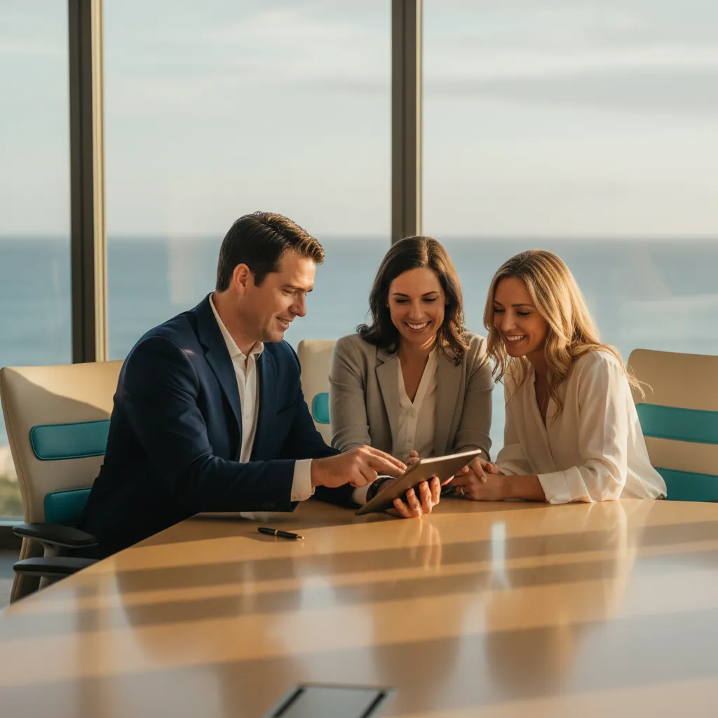 Dennis Wells providing personalized one on one mortgage service