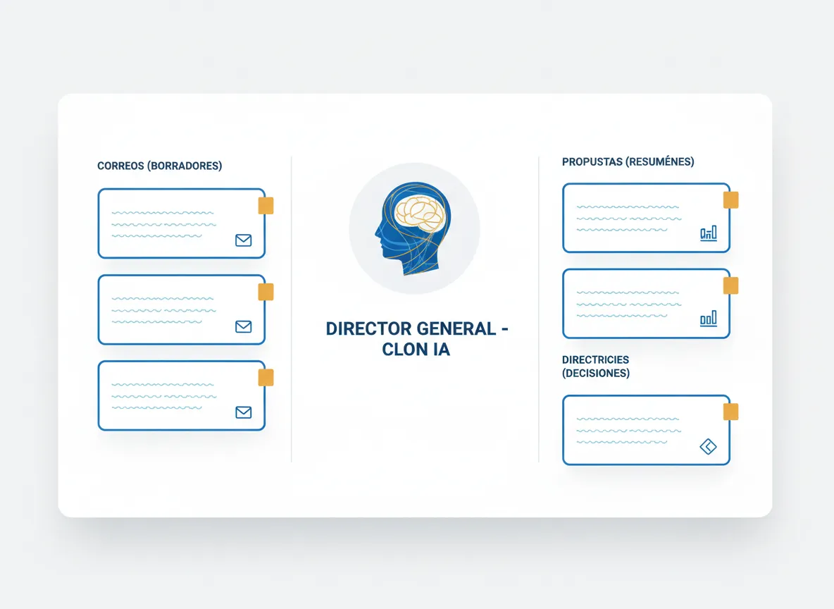 Clone ejecutivo de IA para directores de academias