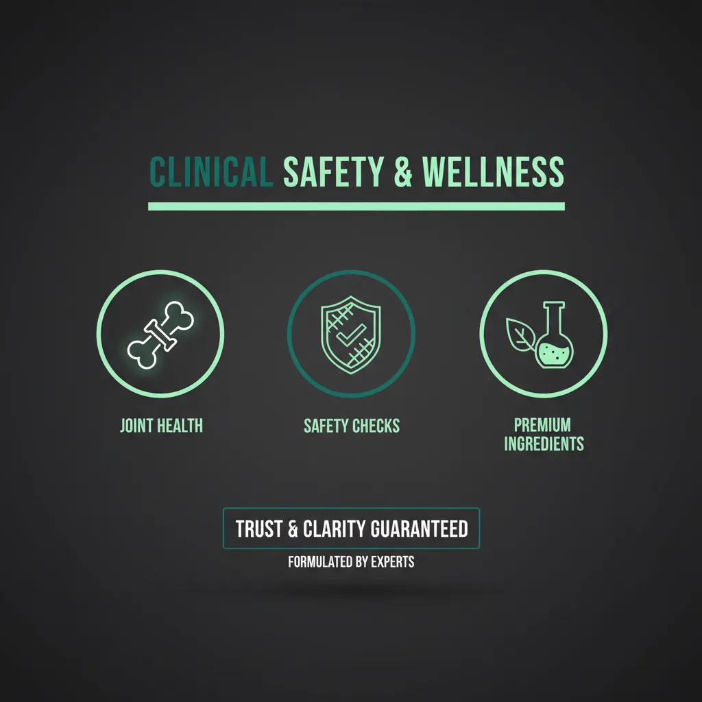Clinical safety and wellness graphic