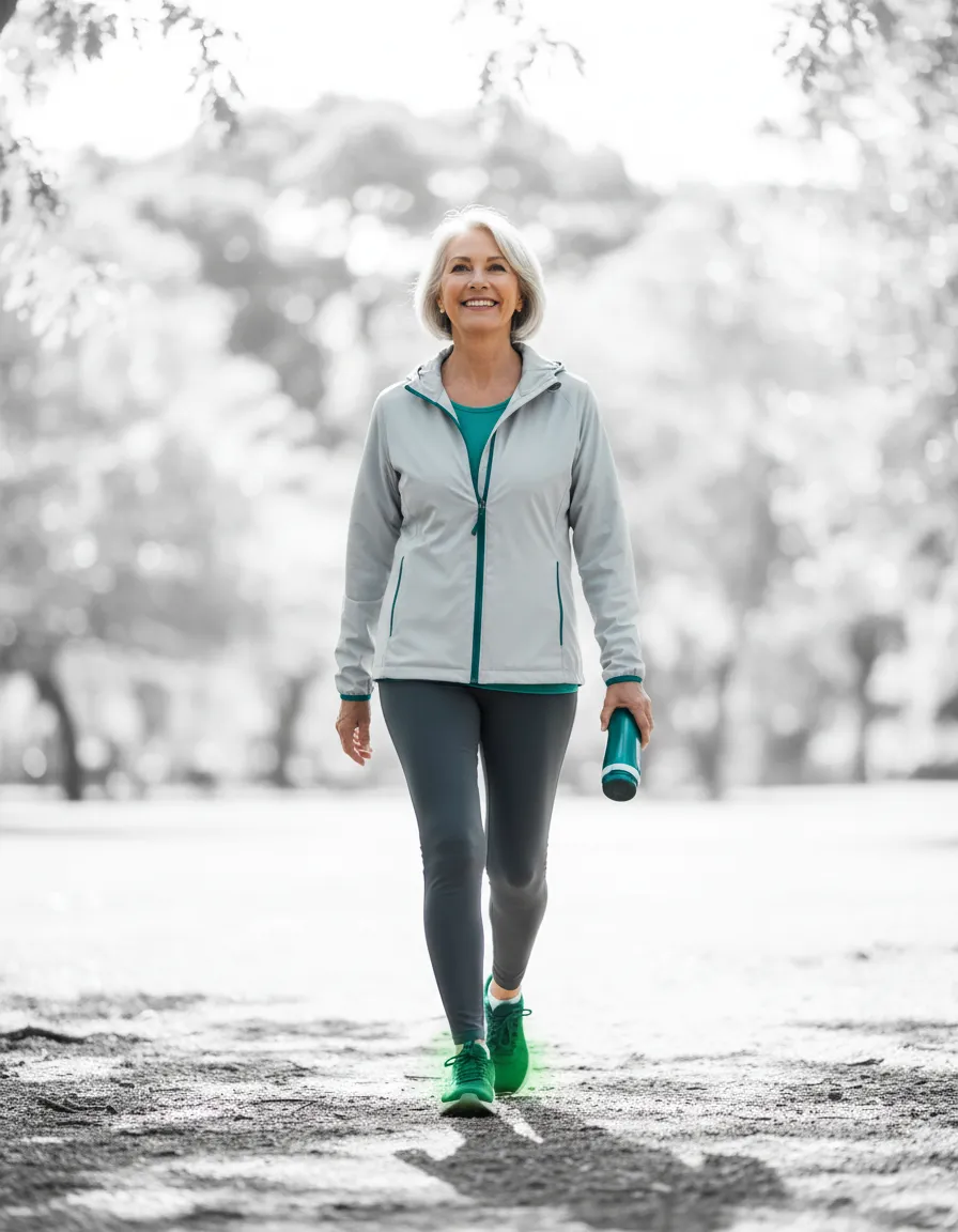 Active adults enjoying healthy mobility
