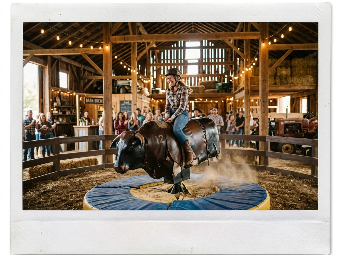 Rodeo bull ride