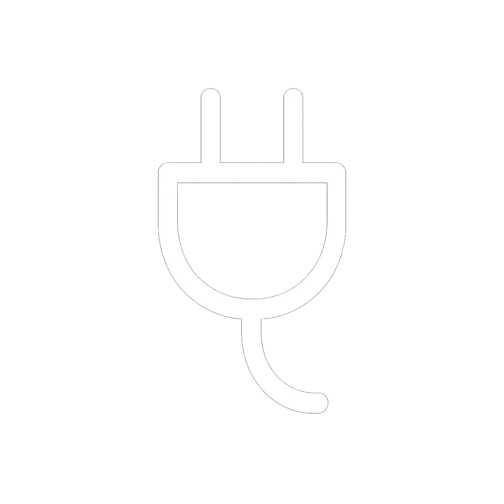 THE PLUG brand logo icon