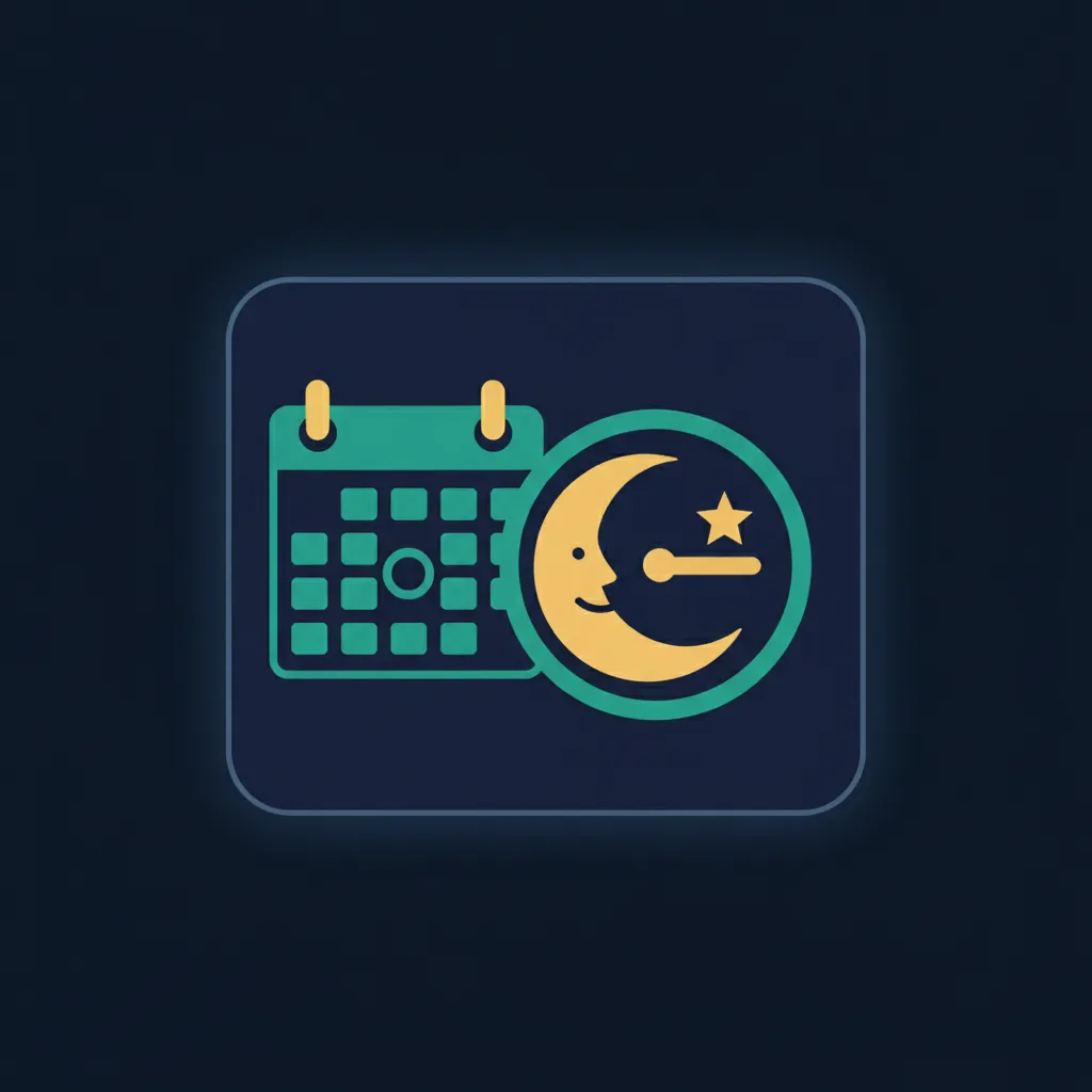 Calendar and clock scheduling tile