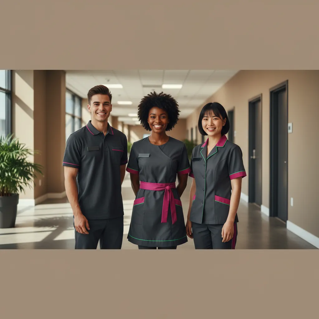 Multilingual cleaning team ready to help