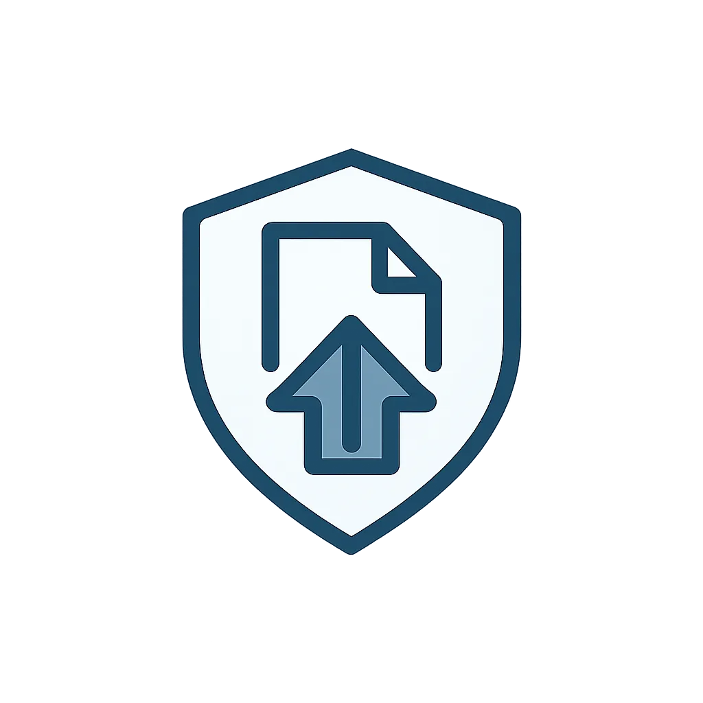 Secure Document Upload Logo