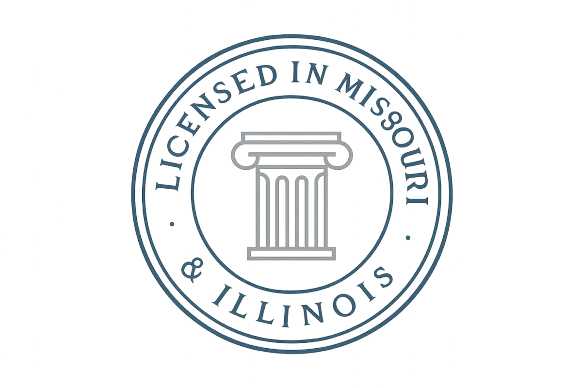 Bar association badge placeholder