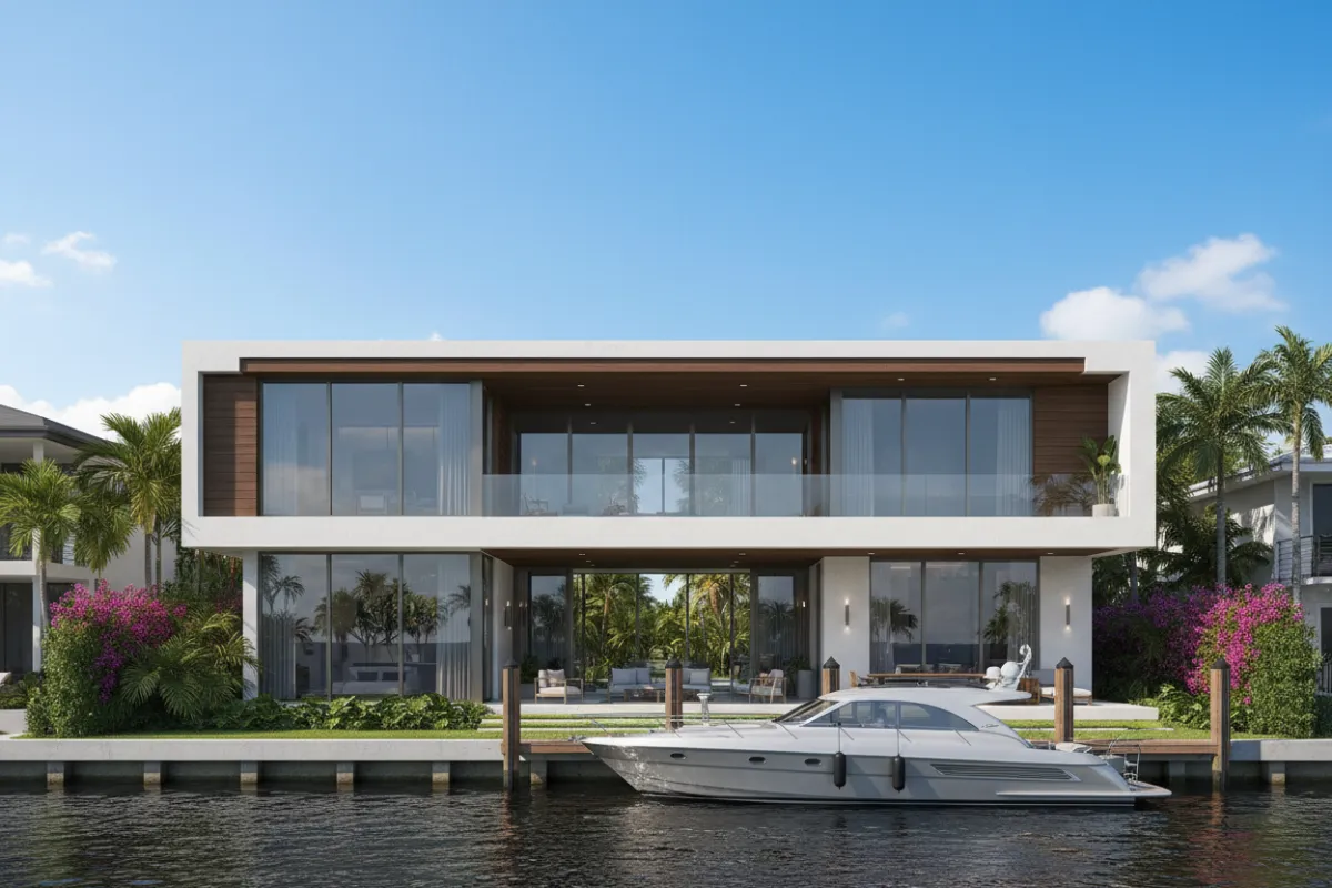 Contemporary home in Fort Lauderdale