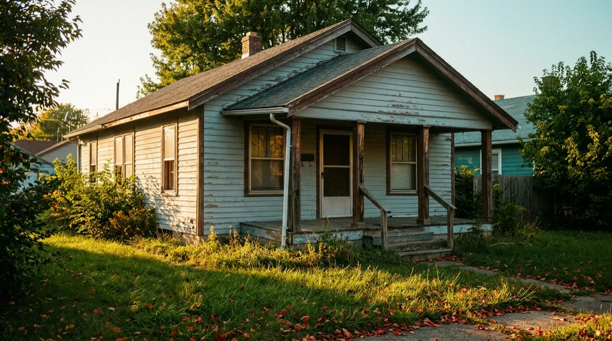 Sunlit suburban residential property for rapid cash acquisition