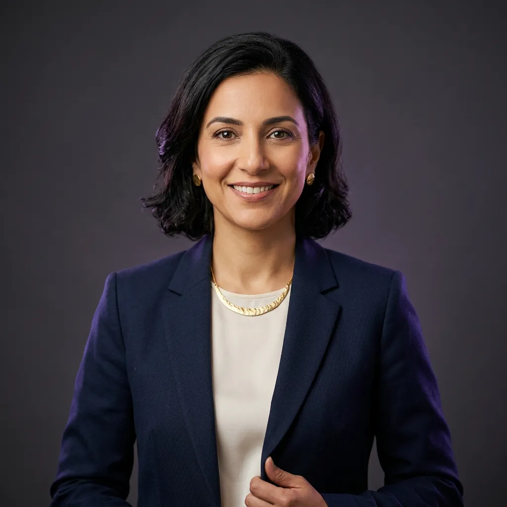 Dr. Maya Al-Mansoor portrait
