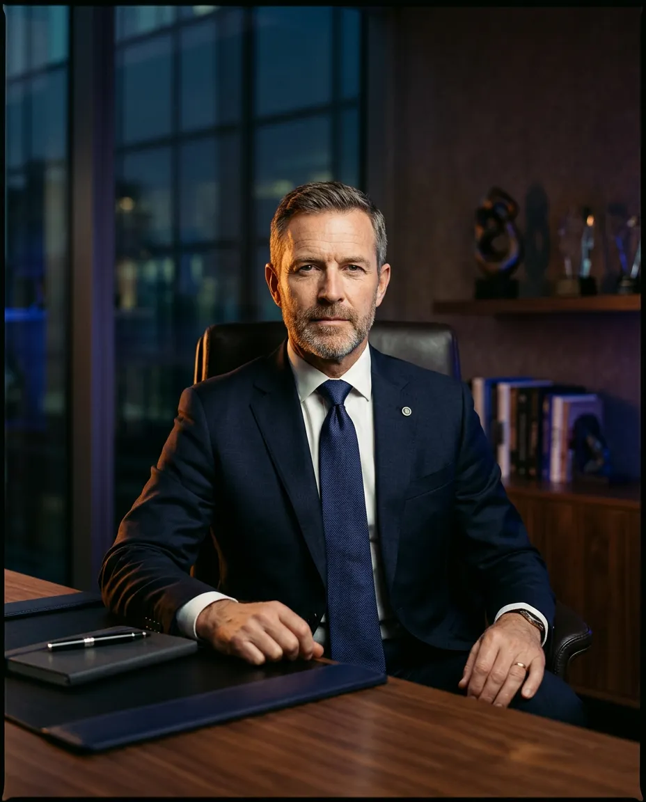 Executive leadership consultation and strategic coaching portrait