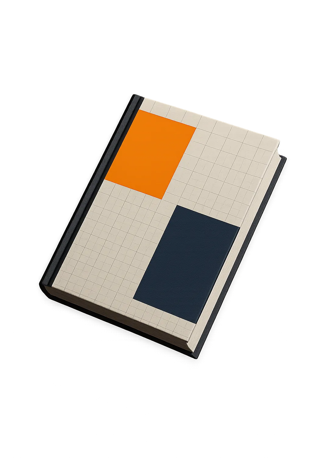 The Construction Bid Follow-Up Blueprint 3D Mockup Cover