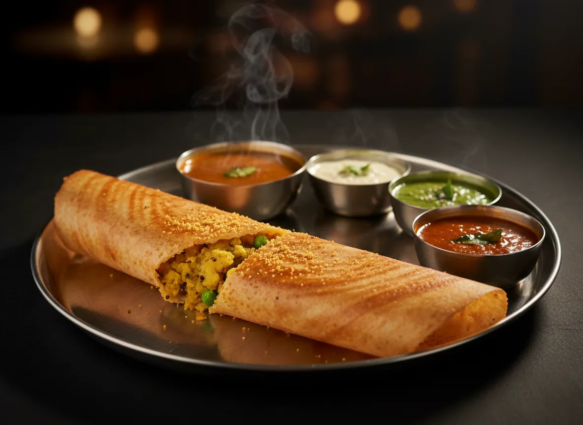 Masala dosa specialty at Udupi Upahara