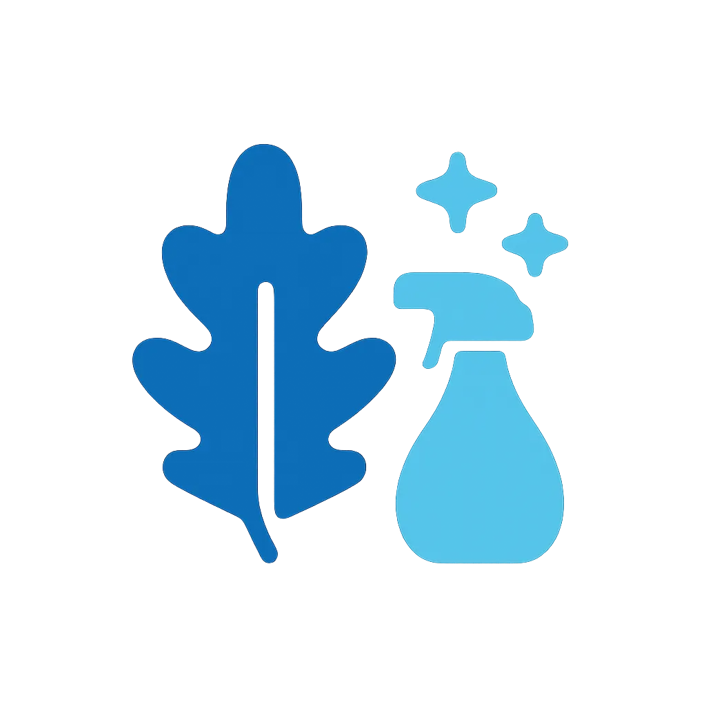 Blue Oak Cleaning Logo