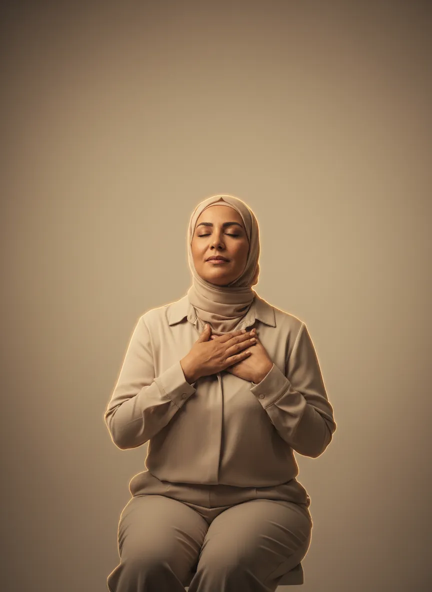 صورة تعبيرية للسلام الداخلي