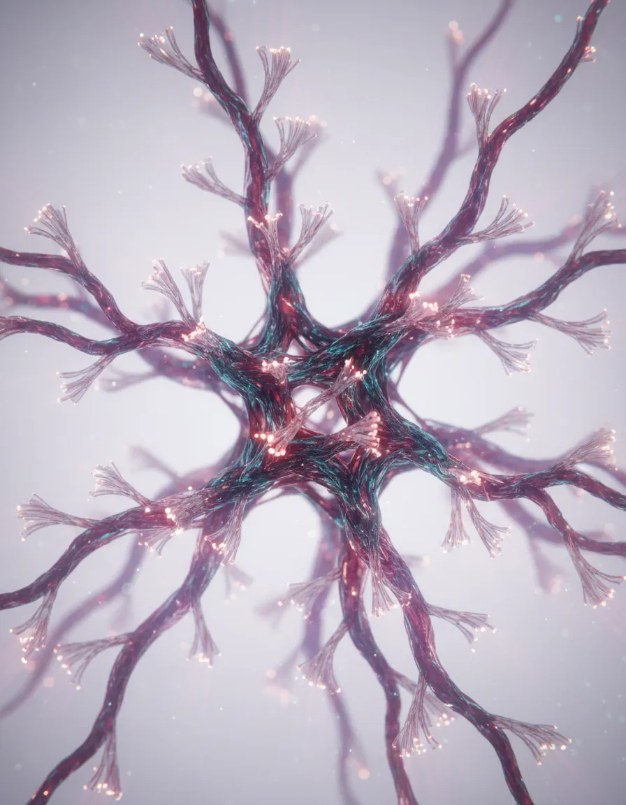 Visual representation of systemic cellular repair via light therapy