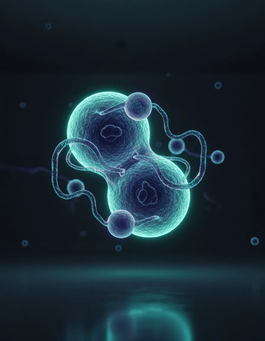Clinical setting demonstrating cellular repair through peptides