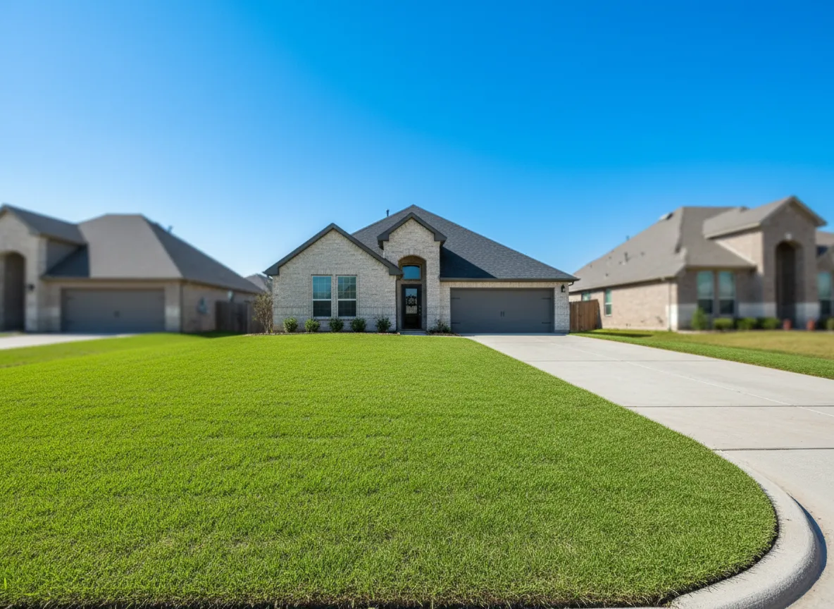 Bermuda sod lawn in Dallas Texas full sun yard