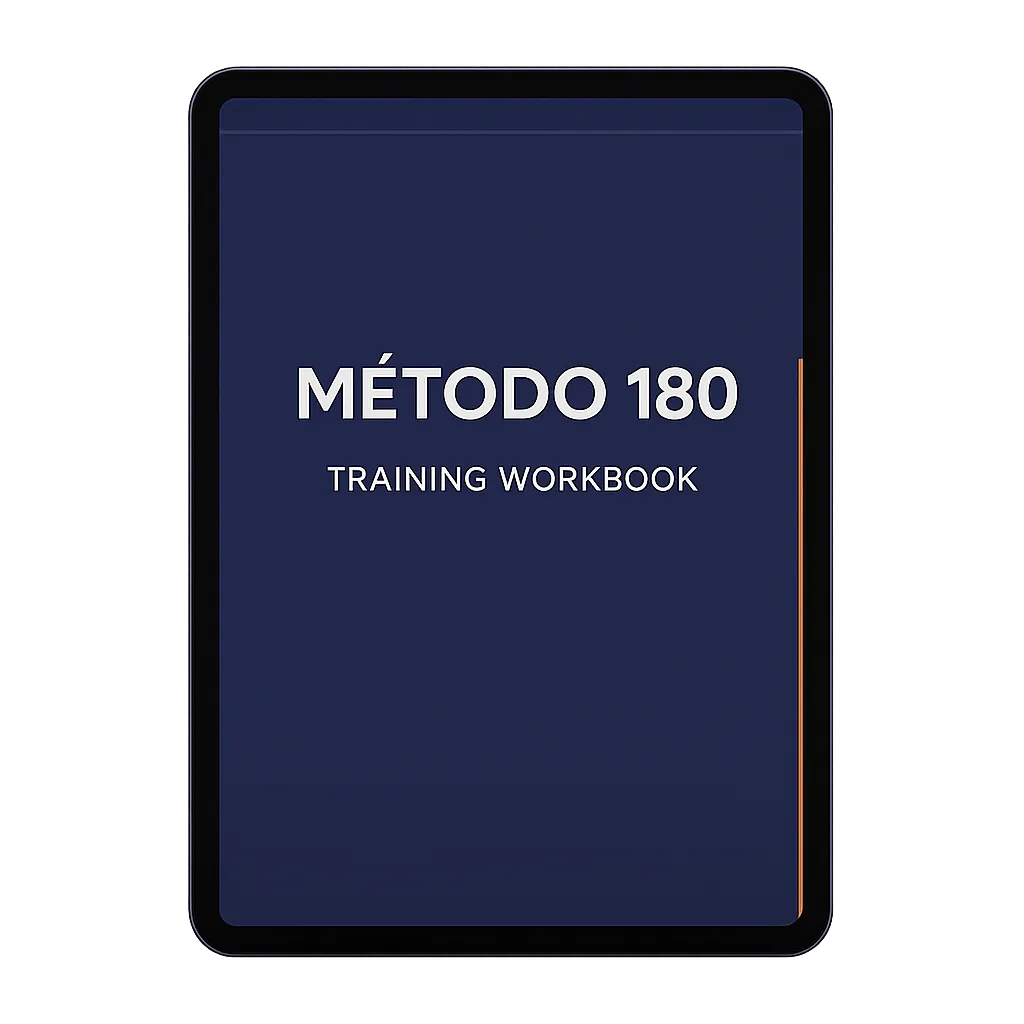 Mockup del programa Método 180