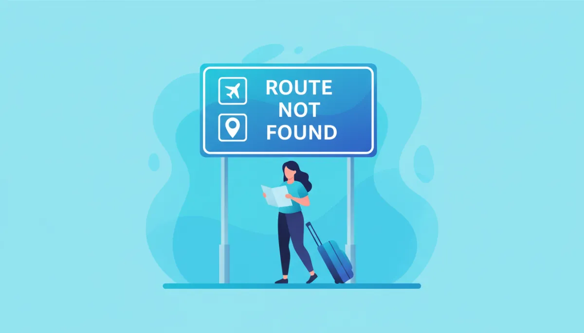 Ilustración de un viajero buscando su próximo destino