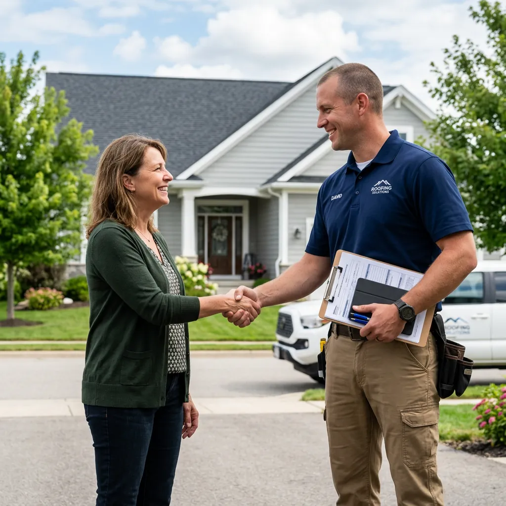 Friendly and professional technician ready to assist homeowners with expert guidance and dependable service