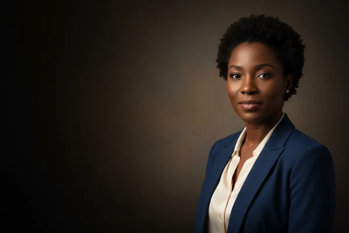 Editorial image of a mother planning her finances