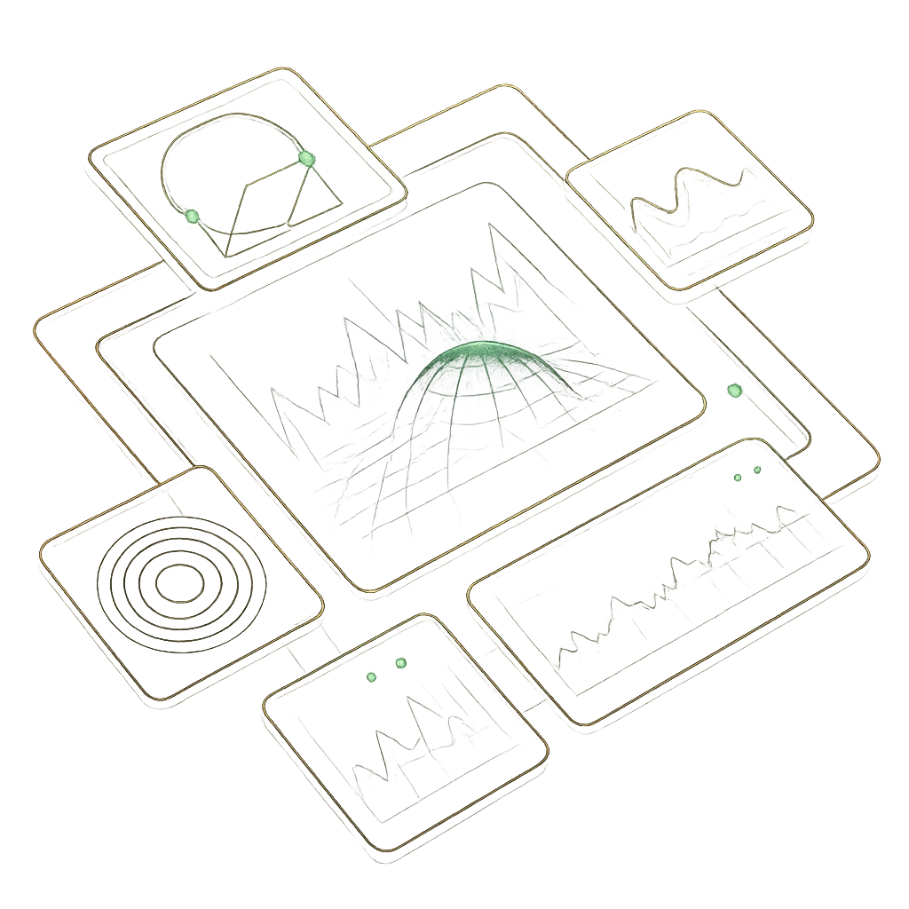 EBOS Executive Dashboard Glassmorphism View