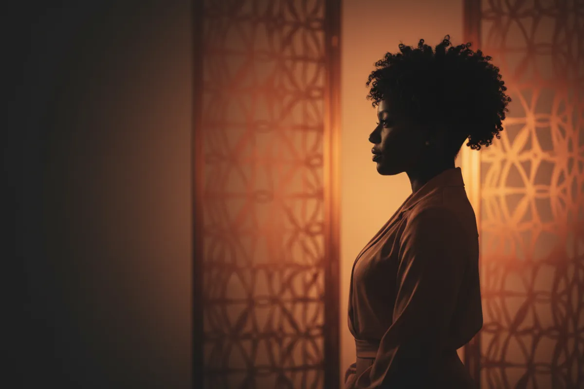 Abstract cinematic background