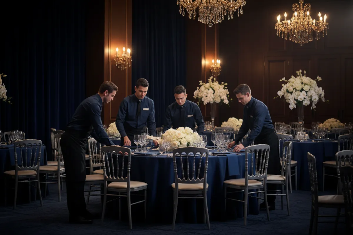 Professional event cleanup crew in Orlando Florida