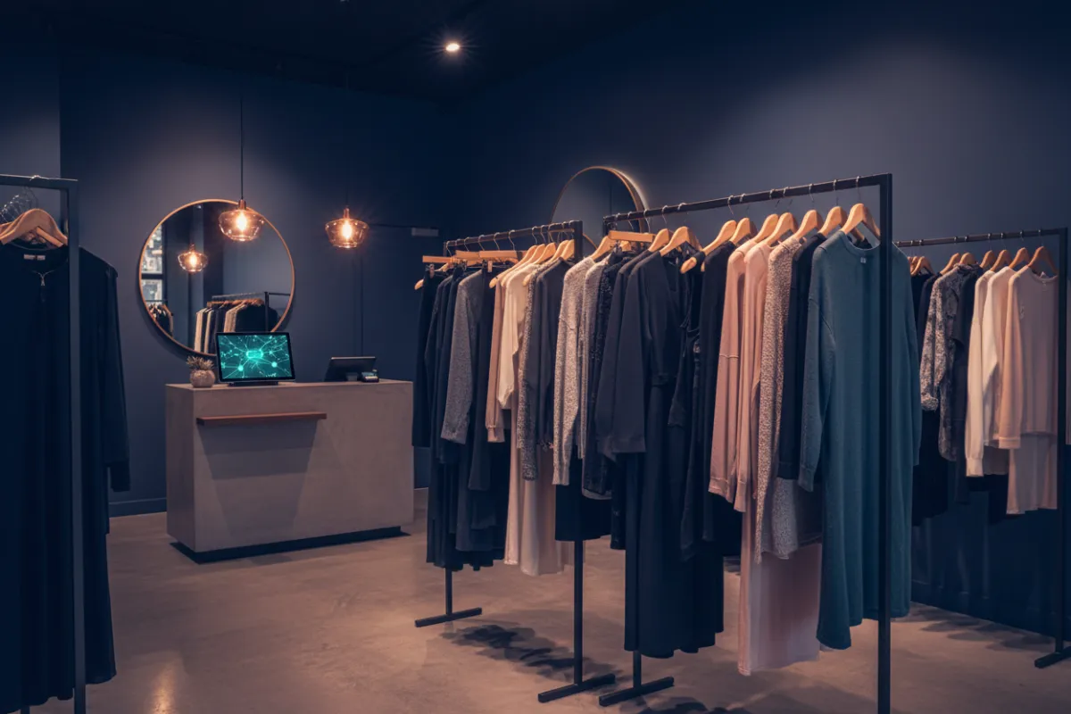 Local retail boutique storefront