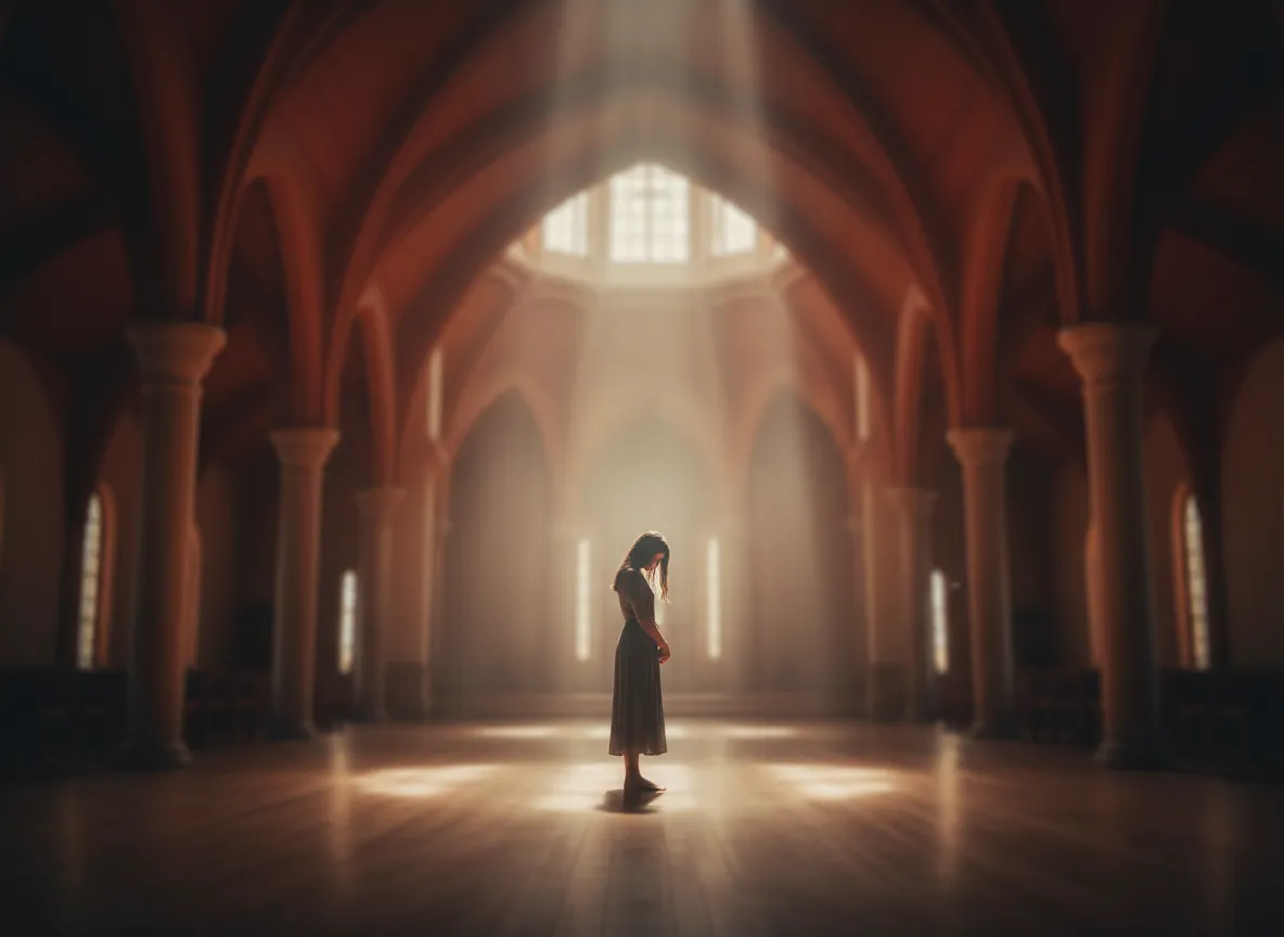 A profound moment of worship