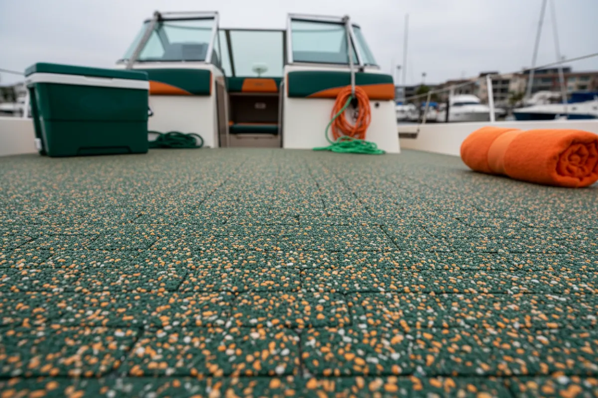 SafeFloor NW Custom Color Boat Flooring