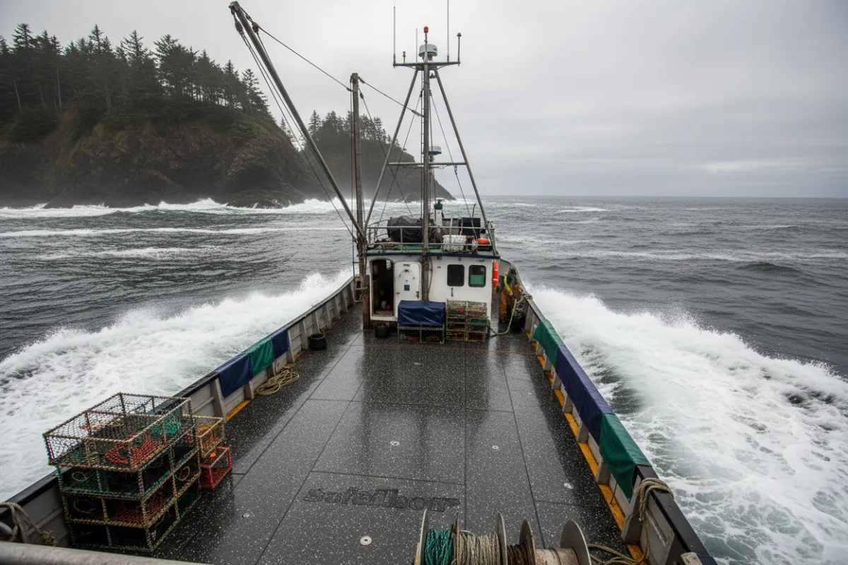 SafeFloor NW Oregon Coast Fishing Boat
