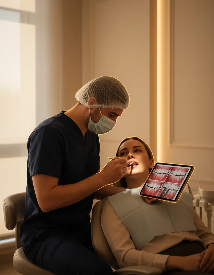 Clinical evaluation of dental implant healing