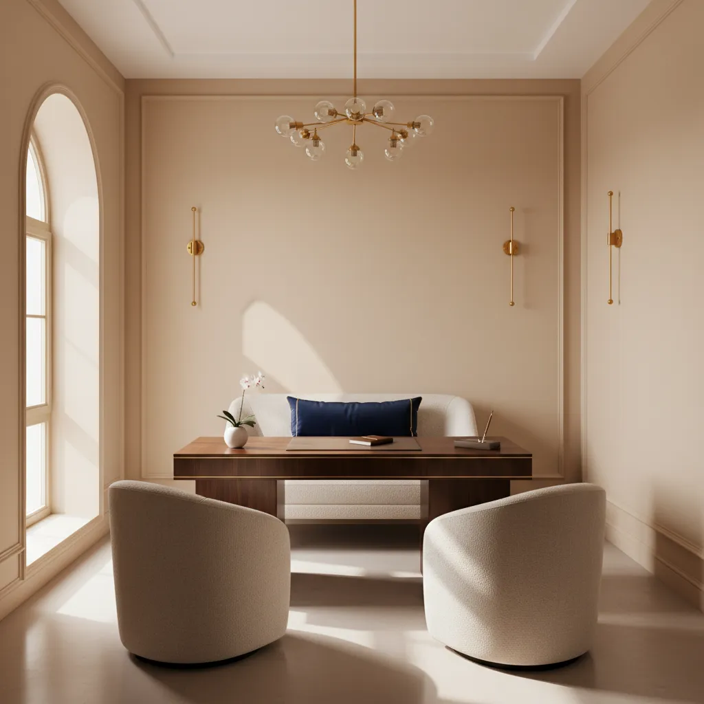 Elegant dental consultation room setting conveying value and clarity