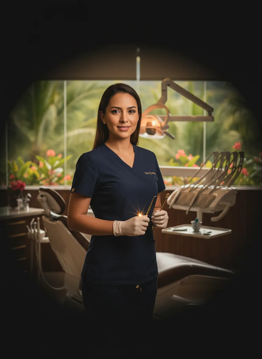 Lead specialist coordinating premium patient care at Smile Retreat