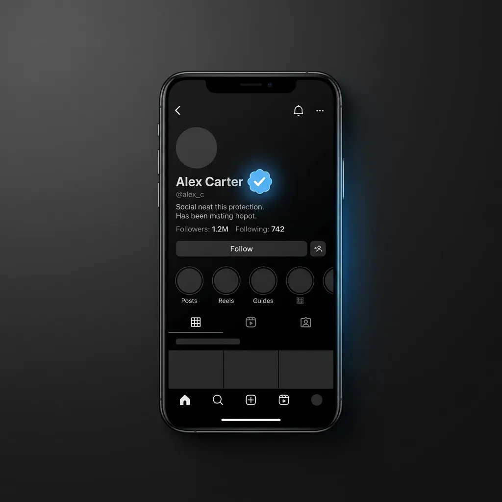 Social Media Verification service tile