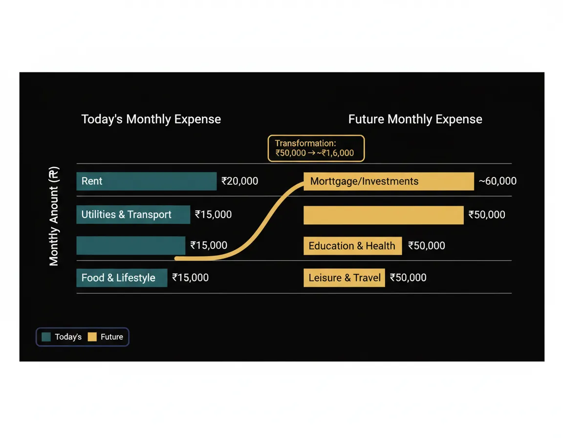 Inflation vs Savings Chart Graphic