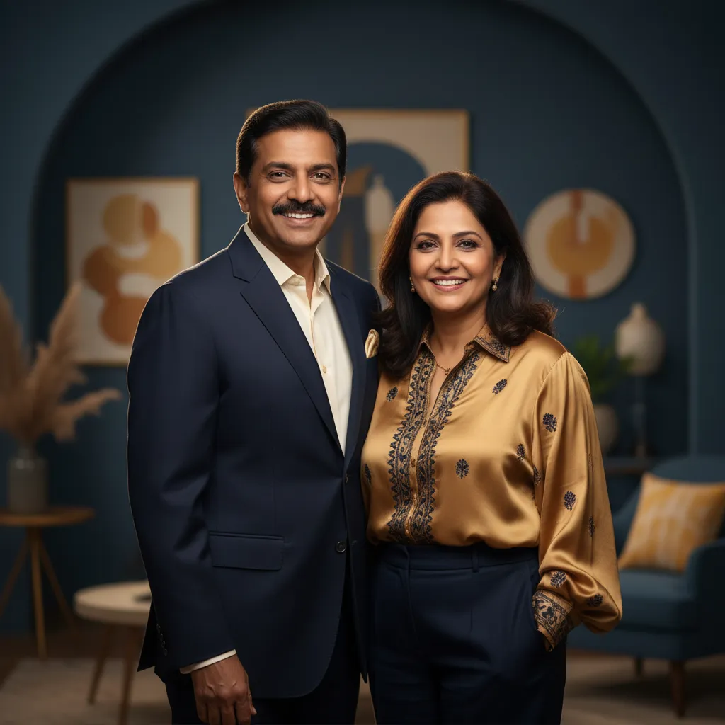 Ramesh and Sunita Verma