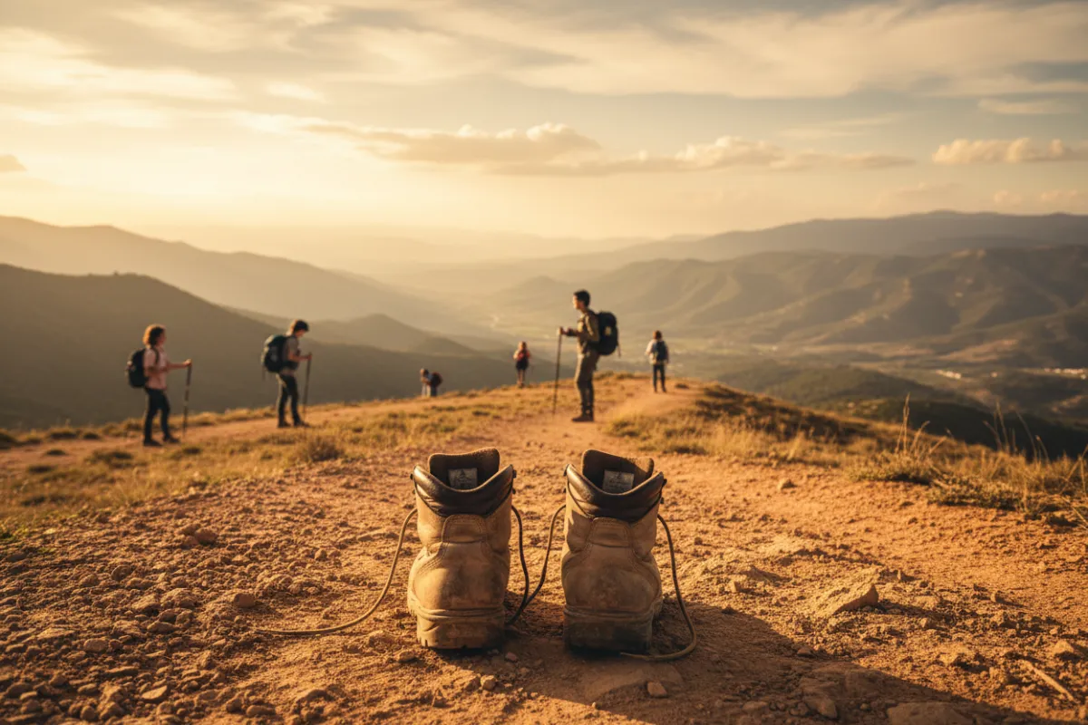 Youth participating in an off-site weekend excursion